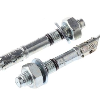 Bullone di ancoraggio RawlPlug in Acciaio 10mm, Ø foro di fissaggio 10mm, L 80mm