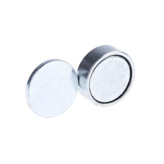 Magnete a tazza Eclipse, Ø 13mm spesso 4.5mm, trazione 6kg