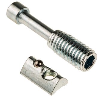 Connettore T-Matic RS PRO in Acciaio, per profili da 30 mm, scalanatura da 6mm