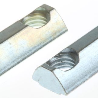 Dado con scanalatura a T RS PRO in Acciaio, per profili da 40 mm, scalanatura da 8mm, M8, L. 36mm