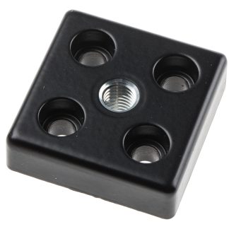 Piastra di base RS PRO, 40 Staffa e giunto del connettore, 8mm, filettatura M5, M8