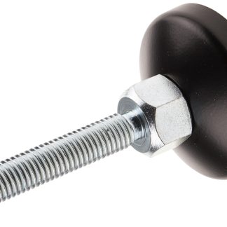 Piedino regolabile RS PRO, 30, 12mm A piede, 6mm, filettatura M12