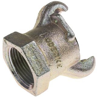 Giunto ad attacco rapido RS PRO serie UF, Filettato NPT 1 Femmina, in ferro, 10bar max, Europeo