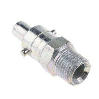 Giunto ad attacco rapido RS PRO serie AA, Filettato G 1/4 Maschio, in Acciaio, 35bar max, PCL