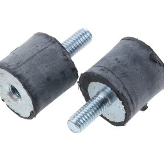 Supporto antivibrazione FIBET in Gomma naturale, M4, Ø 14mm, H. 13mm