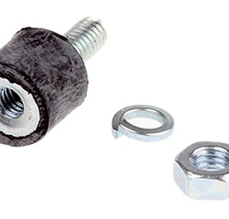 Supporto antivibrazione FIBET in Gomma naturale, M4, Ø 10mm, H. 8mm