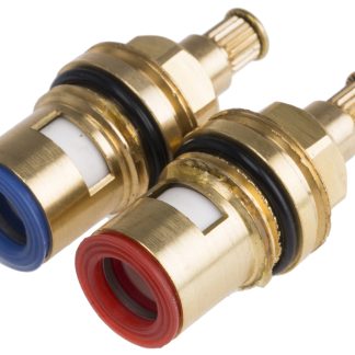 Premistoppa rubinetto in ceramica da 7,6 mm x 14,9 mm in Ottone Diritto RS PRO, BSP Maschio 1/2poll