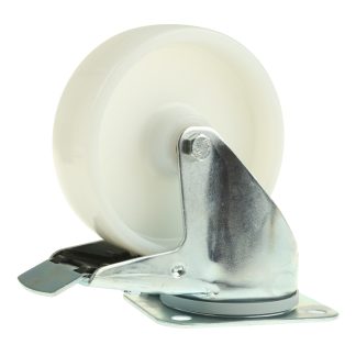 Ruota per carrelli orientabile con freno Tente in Poliammide, Ø 125mm, 250kg