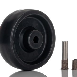 Ruota carrello Tente, tipo Sintetico resistente al calore, Ø 100mm, carico 250kg