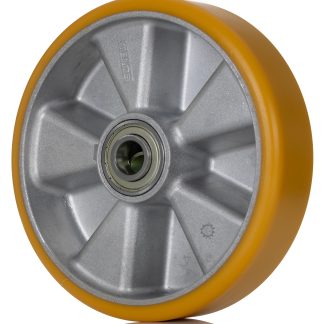 Ruota carrello Tente, tipo Poliuretano duro, in Poliuretano, Ø 200mm, carico 1600kg