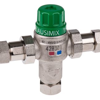 Valvola miscelatrice termostatica in Ottone Reliance Water Controls, 16 bar max, +38 → +46 °C, connessione 15 mm