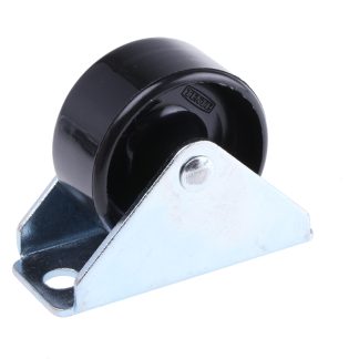 Ruota per carrelli non orientabile Tente in Poliammide, Ø 30mm, 60kg