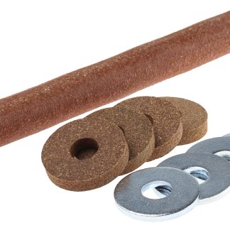 Rondelle Nu-Tech Engineering, in Gomma nitrilica, per vite/bullone M12