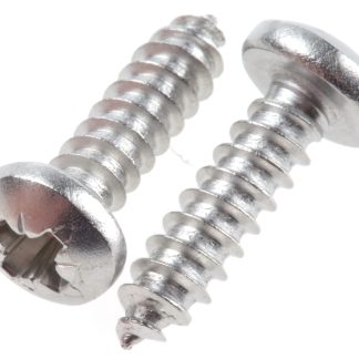 Vite autofilettante a  a testa conica in Acciaio inox RS PRO, filettatura 8, L 16mm, guida Pozidriv