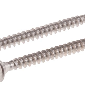 Vite per legno Svasata in Acciaio inox RS PRO 60mm, filettatura 5mm, guida Pozidriv