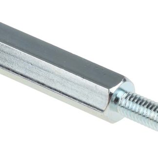 Distanziale filettato Esagonale Maschio/Femmina, in Acciaio Zincato, L. 20mm, M3 x M3