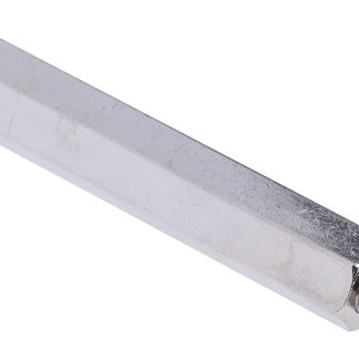 Distanziale filettato Esagonale Maschio/Femmina, in Ottone Nichelato, L. 50mm, M5 x M5