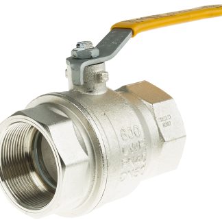 Valvola a sfera in Ottone nichelato RS PRO, 2poll