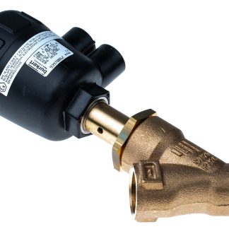 Valvola con attuazione pneumatica Burkert, ad angolo, NC, 3/4poll, 16 bar max