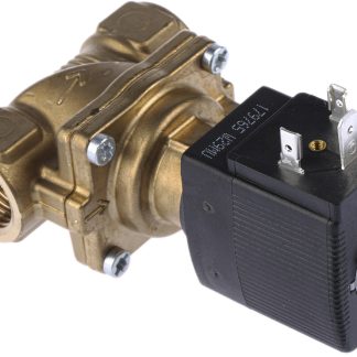 Elettrovalvola NC Burkert, 16 bar max, 2 porte , 230 V c.a., 1/2poll