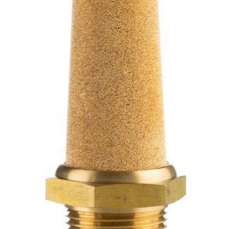 Silenziatore pneumatico Norgren, serie T40, ingresso R 3/4 Maschio, 10bar max, in Bronzo