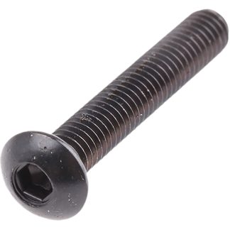 Vite a brugola con testa bombata esagonale RS PRO, M4, L. 25mm, in Acciaio