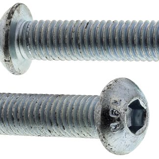 Vite a brugola con testa bombata esagonale RS PRO, M8, L. 35mm, in Acciaio