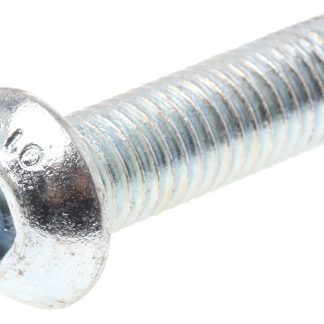 Vite a brugola con testa bombata esagonale RS PRO, M10, L. 35mm, in Acciaio