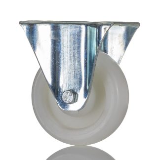 Ruota per carrelli non orientabile RS PRO in PP, Ø 75mm, 70kg