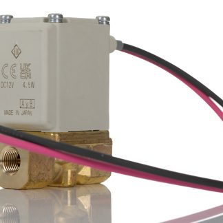 Elettrovalvola NC SMC, 10 bar max, 2 porte , 12 V c.c., 1/8poll