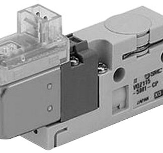 Elettrovalvola NC SMC, 7 bar max, 3 porte , 24 V c.c., 1/8poll