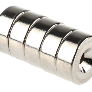 Magnete a occhiello Eclipse, Ø 19mm spesso 7.6mm, trazione 8.01kg, M4