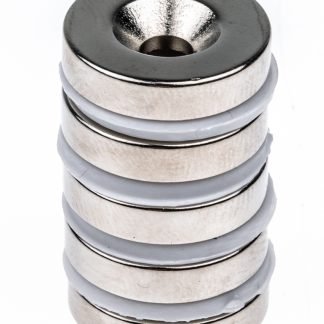 Magnete a occhiello Eclipse, Ø 17.5mm spesso 4mm, trazione 5.9kg