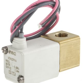 Elettrovalvole per pneumatica SMC, G 1/8, funzione 2/2, azionamento Solenoide/Molla, 24V cc