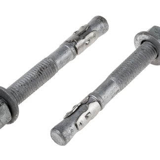 Bullone di ancoraggio RS PRO in Acciaio al carbonio M12, Ø foro di fissaggio 12mm, L 115mm