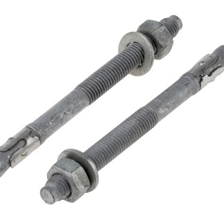 Bullone di ancoraggio RS PRO in Acciaio al carbonio M12, Ø foro di fissaggio 12mm, L 145mm