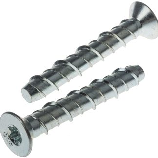 Bullone di ancoraggio RS PRO in Acciaio al carbonio M10, Ø foro di fissaggio 10mm, L 75mm