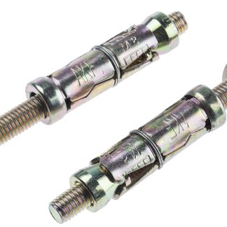 Ancoraggio con bullone esagonale RS PRO in Acciaio al carbonio M8, Ø foro di fissaggio 14mm, L 50mm