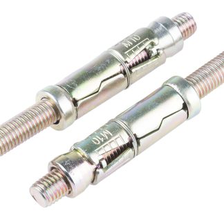 Ancoraggio con bullone esagonale RS PRO in Acciaio al carbonio M10, Ø foro di fissaggio 16mm, L 60mm