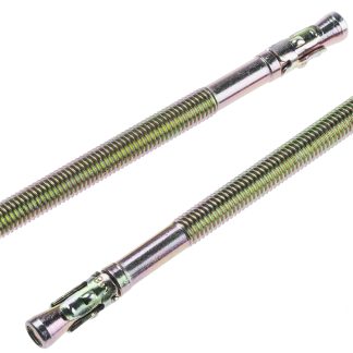 Bullone di ancoraggio RS PRO in Acciaio al carbonio M8, Ø foro di fissaggio 8mm, L 130mm