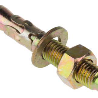 Bullone di ancoraggio RS PRO in Acciaio al carbonio M12, Ø foro di fissaggio 12mm, L 80mm