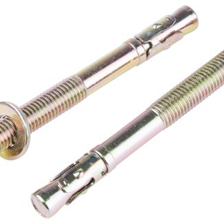 Bullone di ancoraggio RS PRO in Acciaio al carbonio M12, Ø foro di fissaggio 12mm, L 140mm