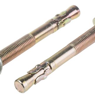 Bullone di ancoraggio RS PRO in Acciaio al carbonio M16, Ø foro di fissaggio 16mm, L 175mm