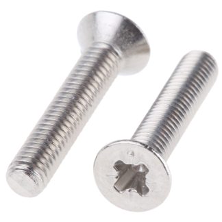 Vite metrica a testa Svasata RS PRO M4, in Acciaio, 6.0mm