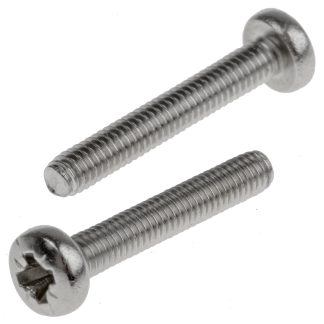 Vite metrica a testa Conica RS PRO M2.5, in Acciaio inox, 16.0mm