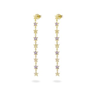Rue Des Mille Star Pendant Earrings