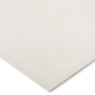 Foglio di plastica Tipo pieno RS PRO in PEHD, Bianco, 500mm x 500mm x 30mm