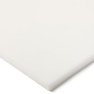 Foglio di plastica Tipo pieno RS PRO in POM, Bianco, 500mm x 300mm x 30mm