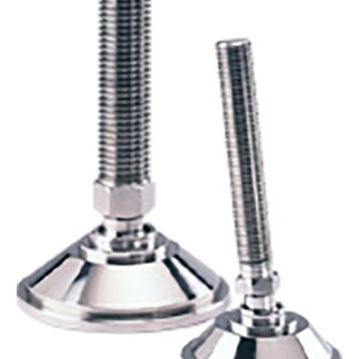 Piedino regolabile Nu-Tech Engineering in Acciaio inossidabile, M24 x 150mm, 4000kg