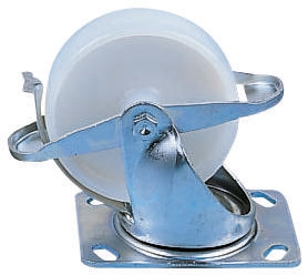 Ruota per carrelli orientabile Flexello in Poliuretano, Ø 100mm, 230kg